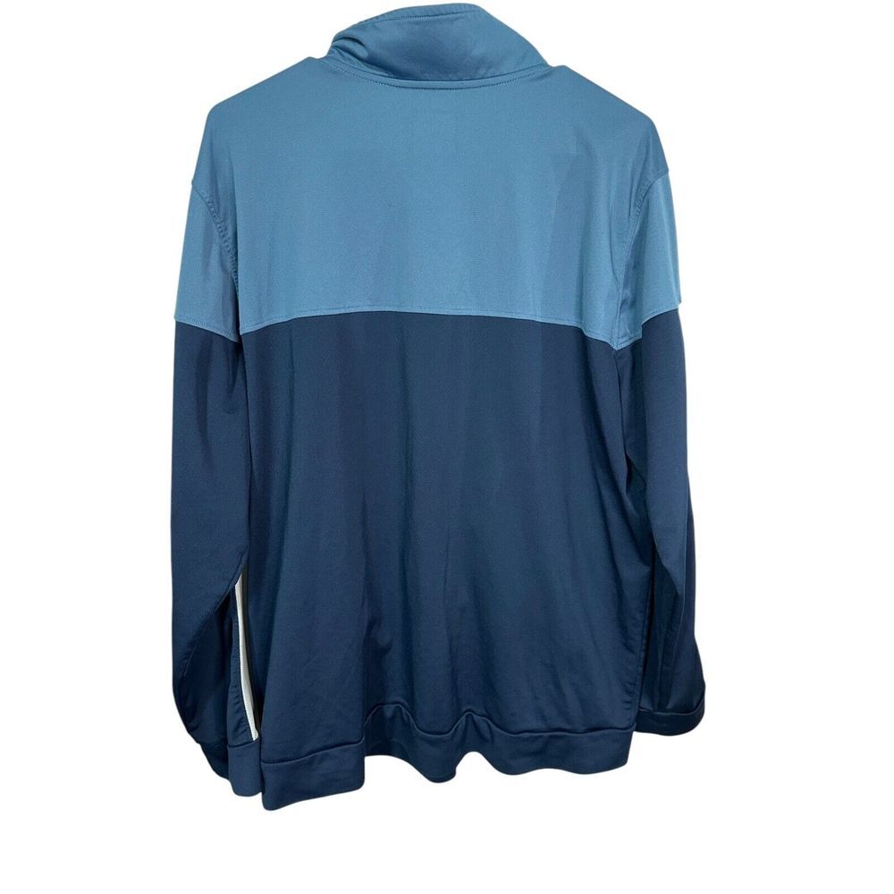 Under Armour Men's Jacket Blue Colorblock Full Zip Lightweight Pocket Size 2XL - Picture 3 of 13